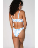 Amira -  Bralette Cloud Print Bikini